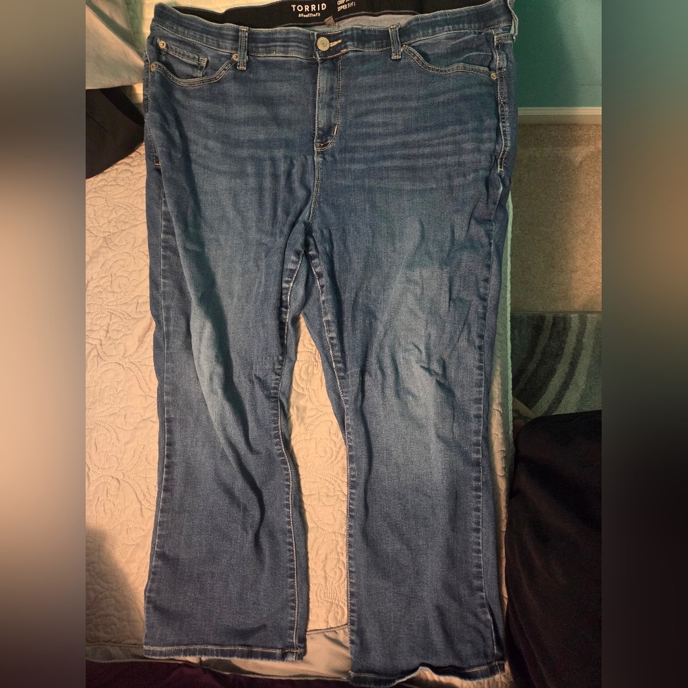 Torrid Women's Classic Blue Boot Cut Jeans